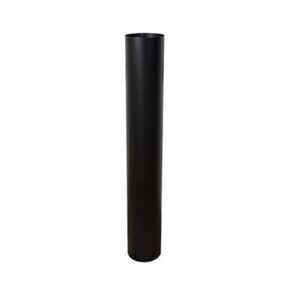 Tube de poêle femelle-femelle 100 cm Ø 150 mm SP Inox noir