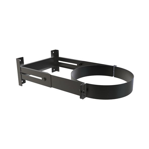 Support mural réglable 80-180 mm pour SP 130 mm et DP 80 mm noir mat Support mural réglable 80-180 mm pour SP 130 mm et DP 80 mm noir mat
