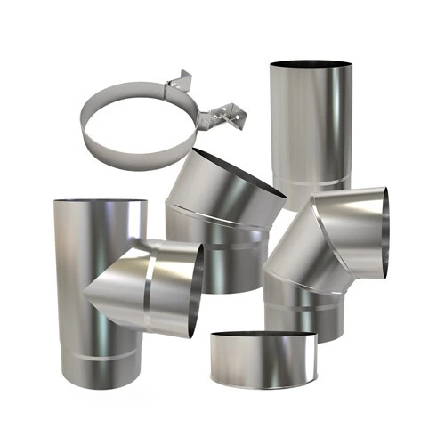 Conduits simple inox - Emboitement standard