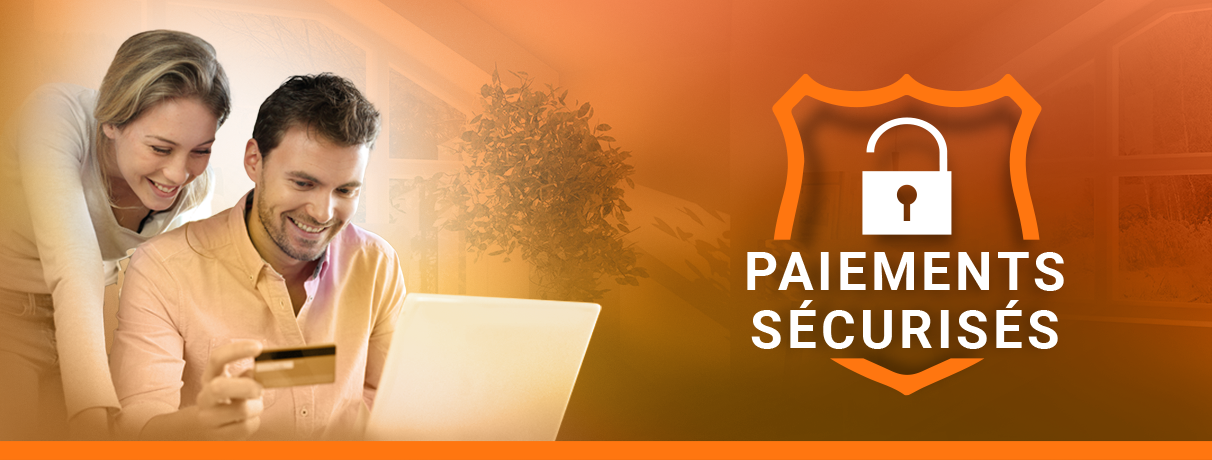 Banner Paiements securises