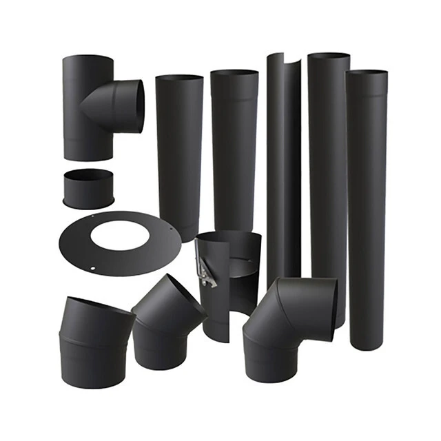 Conduits simple inox noir