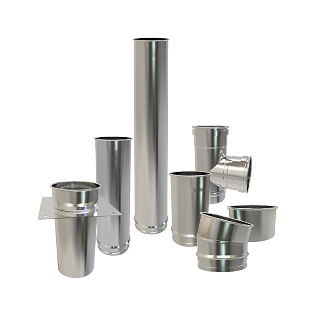 Tuyaux inox 80 mm