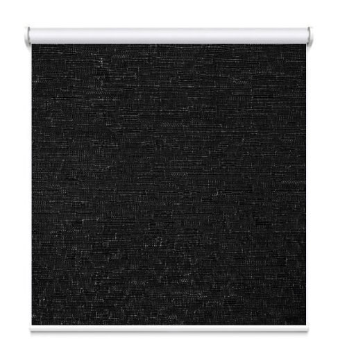 Texture Blockout Roller Blind Black