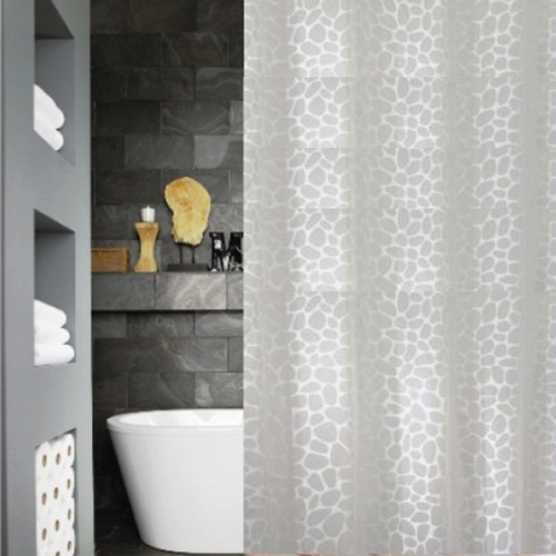 Simplicity White Shower Curtain | New