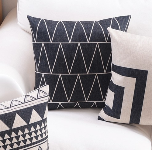 Black Cushion Cover Collection