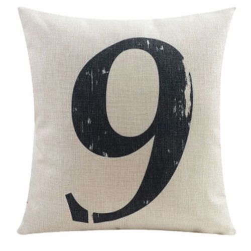 Number Nine Cushion Cover