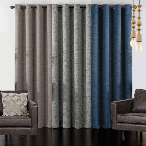 Utah Blockout Eyelet Curtain Panel