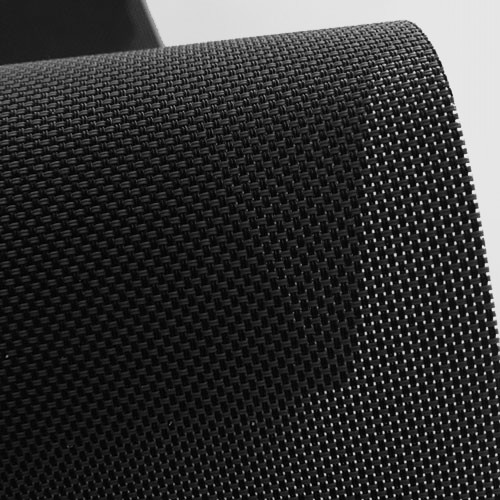 Micro Screen Roller Blind Black