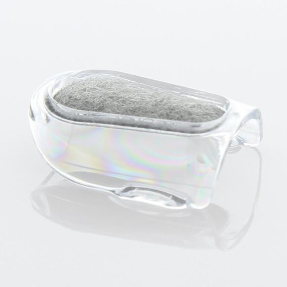 Resmed Fisher and Paykel Brevida Diffuser, clear medical device diffuser for CPAP mask.