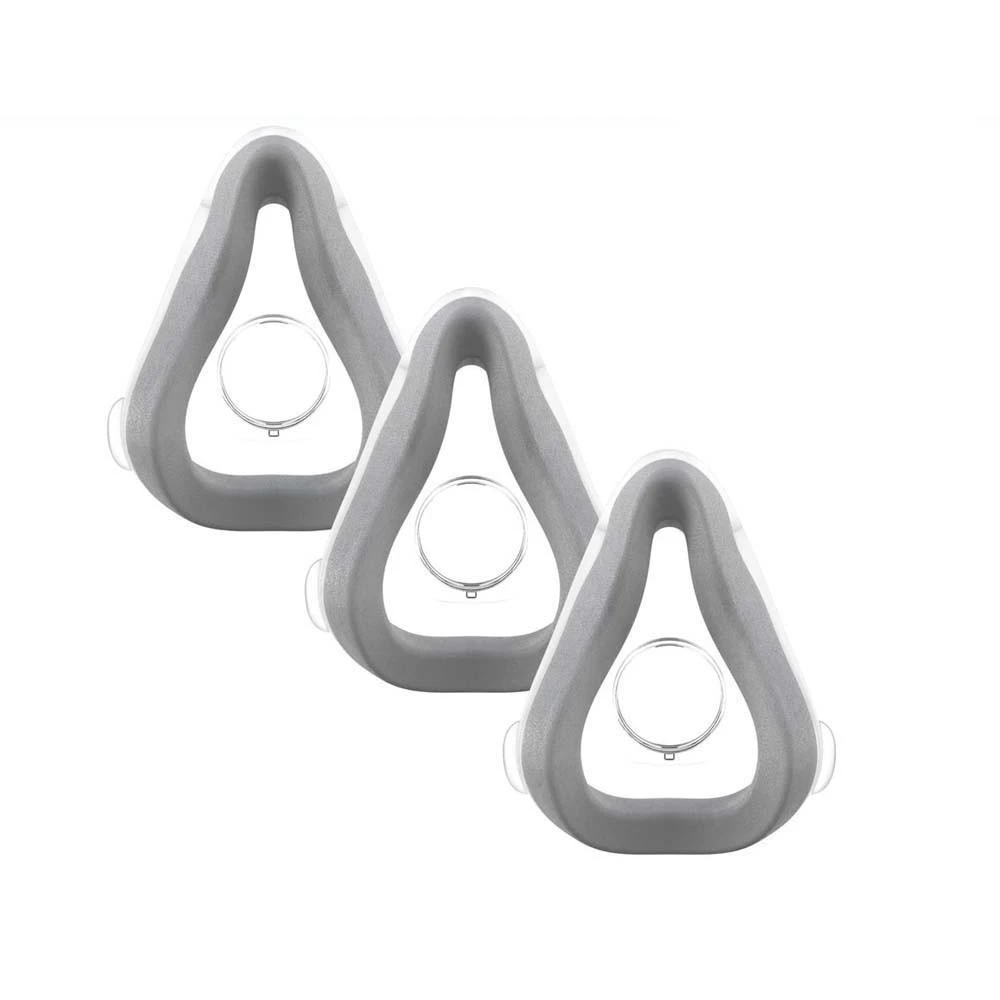 Resmed AirTouch F20 replacement cushions 3 pack, soft and comfortable CPAP mask cushions for enhanced sleep therapy.