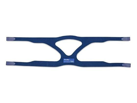 Resmed Universal Headgear, adjustable headgear for CPAP mask with straps ensuring comfort and secure fit.