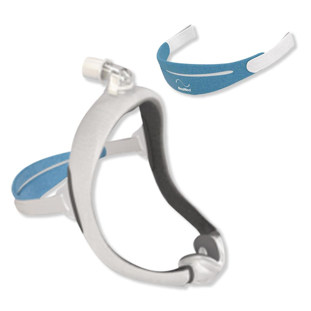 Resmed Airtouch N30i Small Frame, adjustable nasal cushion with headgear.