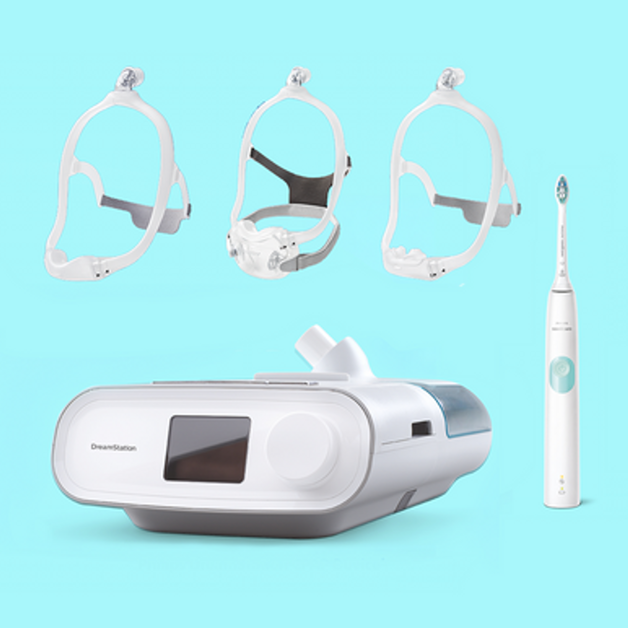 Philips Dreamstation Auto  + Bonus Shaver ( Non Modem)  + Mask package