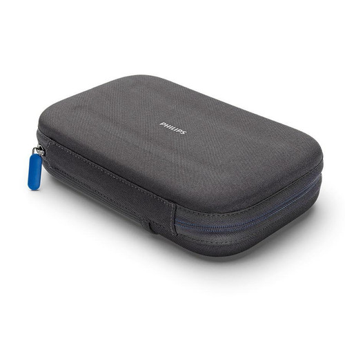 Philips Respironics DreamStation Go Travel Kit Medium, compact black carrying case for portable CPAP machine.
