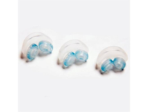 Philips Respironics Nuance Gel Pillows, set of three silicone gel pillow adapters for CPAP mask fit and comfort.