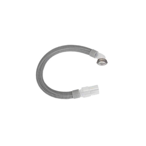 Resmed Swift Fx Short Tube assembly, medical breathing therapy hose fitting for CPAP machines.