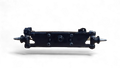 REMAN TOYOTA FORKLIFT 8FGCU30 COMPLETE STEER AXLE ASSEMBLY W/ CYLINDER (SPINDLE TO SPINDLE) (SYNC.STEERING) - TY43170U353071