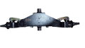 REMAN TOYOTA FORKLIFT 7FGCU15 COMPLETE STEER AXLE ASSEMBLY W/ CYLINDER (SPINDLE TO SPINDLE) - TY43101U120071