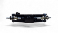 REMAN TOYOTA FORKLIFT 7FGCU25 COMPLETE STEER AXLE ASSEMBLY W/ CYLINDER (SPINDLE TO SPINDLE) - TY43102U117071