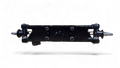 REMAN TOYOTA FORKLIFT 8FGCU25 COMPLETE STEER AXLE ASSEMBLY W/ CYLINDER (SPINDLE TO SPINDLE) - TY43180U226271