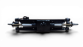 REMAN TOYOTA FORKLIFT 7FGU25 COMPLETE STEER AXLE ASSEMBLY W/ CYLINDER (SPINDLE TO SPINDLE) - TY43110U217571