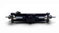 REMAN TOYOTA FORKLIFT 8FDU25 COMPLETE STEER AXLE ASSEMBLY W/ CYLINDER (SPINDLE TO SPINDLE) - TY43160U223271
