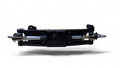 REMAN TOYOTA FORKLIFT 8FDU30 COMPLETE STEER AXLE ASSEMBLY W/ CYLINDER (SPINDLE TO SPINDLE) (SYNC STEERING) - TY43140U350071
