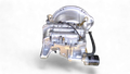 REMAN TOYOTA FORKLIFT 7FGU25 COMPLETE TRANSMISSION ASSEMBLY W/ TORQUE CONVERTER (ALUMINUM) - TY32030U217171