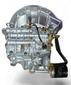 REMAN TOYOTA FORKLIFT 8FGCU25 COMPLETE TRANSMISSION ASSEMBLY W/ TORQUE CONVERTER - TY32010U350371