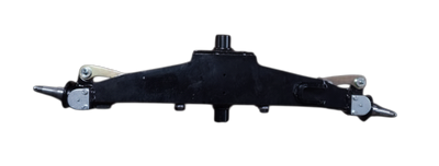 REMAN TOYOTA FORKLIFT 8FDU25 COMPLETE STEER AXLE ASSEMBLY W/ CYLINDER (SPINDLE TO SPINDLE) - TY43150U223171