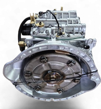 REMAN TOYOTA FORKLIFT 72-8FD30 COMPLETE TRANSMISSION ASSEMBLY W/ TORQUE CONVERTER - TY320102667271