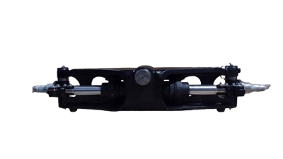 REMAN CATERPILLAR FORKLIFT 2P5000 COMPLETE STEER AXLE ASSEMBLY W/ CYLINDER (SPINDLE TO SPINDLE) - CT91F43-00101