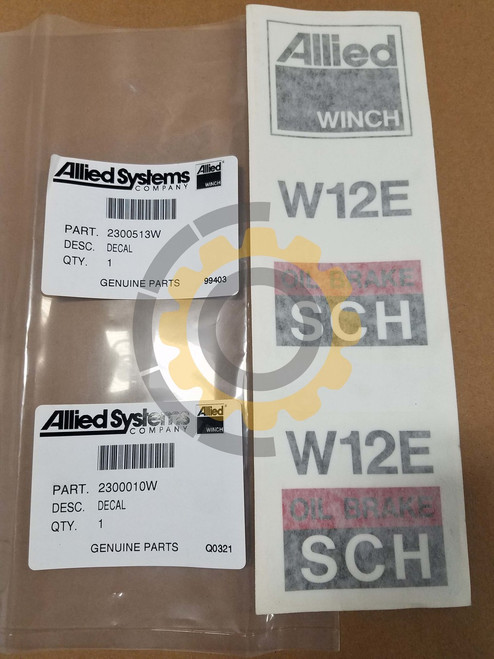 Allied_Hyster_Part_Number_2300010W_DECAL_