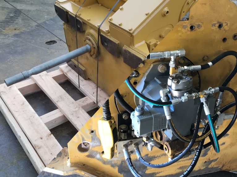 Changing Crawler Winches Dozer Winch Parts