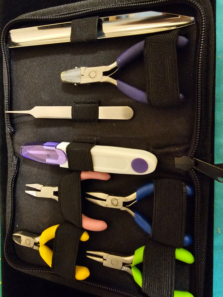 8 Piece Mini Tool Kit  W/Case