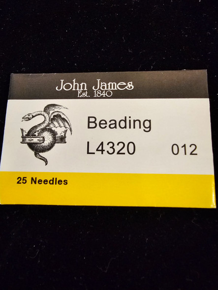 John James Sz 12 Beading Needles