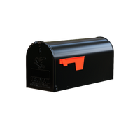 Standard Size Black Mailbox WS