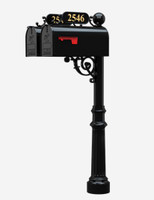 Eden Isle - Avenues System Duplex (Large MB,  2" Gold Vinyl Numbers)