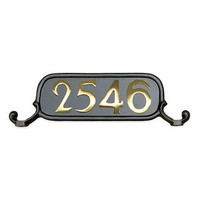 Springside Williamsburg Number Plate #3 (Brass Numbers)