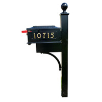 Carolina Pines -Custom Ransom System (Newspaper Box, 3" Brass Numbers)