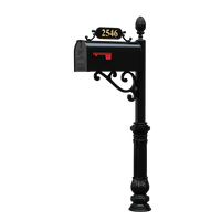 Hampton Mailbox System with Standard Mailbox Hampton Mailbox System with Standard Mailbox