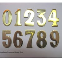 Brass Numbers for Mailboxes