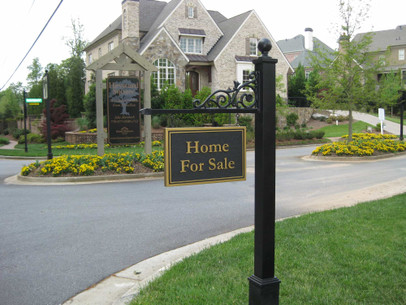 "Homes for Sale" Hanging Real Estate Signs