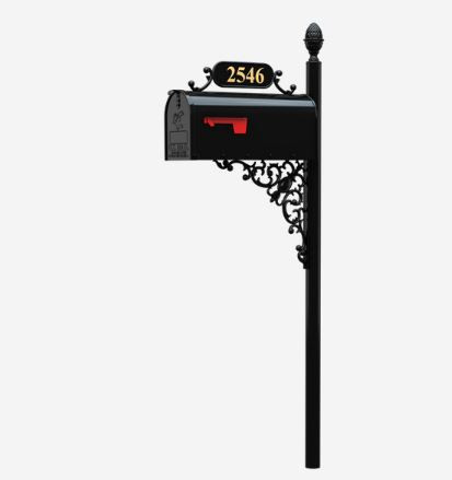 Oak Standard Mailbox System