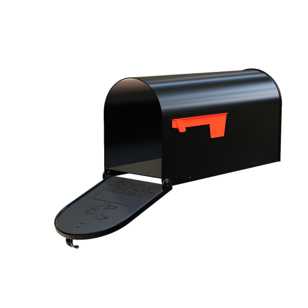 Barrett Greene - Large MB + Mounting Plate + 3" Brass #s (applied to box, 1" from rear & bottom)