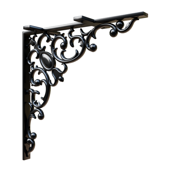 Longview Lanier  Oak Mailbox Bracket