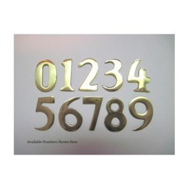 Longview Lanier  2" Williamsburg Brass Numbers