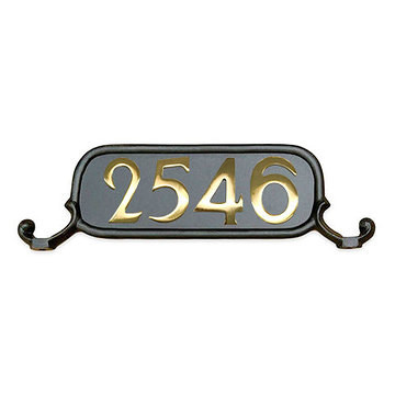Springside Williamsburg Number Plate #3 (Brass Numbers)