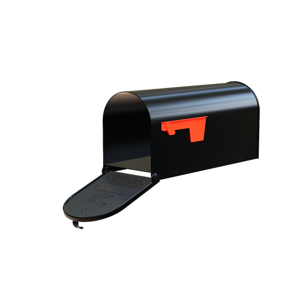 West Lakes HOA  Standard Size Black Mailbox