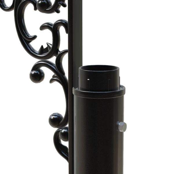 Cheswyck - Oak Mailbox System (Standard, Plate 1, 2" Brass)